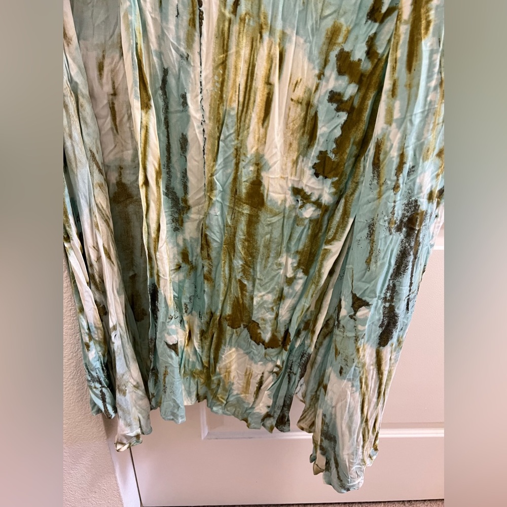 NWT Luxxel Pattern Maxi Beach Dress - Picture 6 of 9